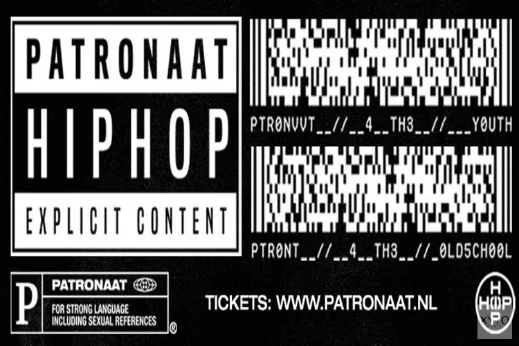 Patronaat presenteert nieuw platform: Patronaat Hiphop