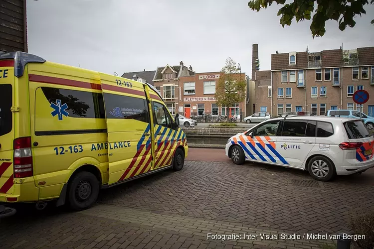 Fietsster gewond bij ongeval op de Herensingel in Haarlem