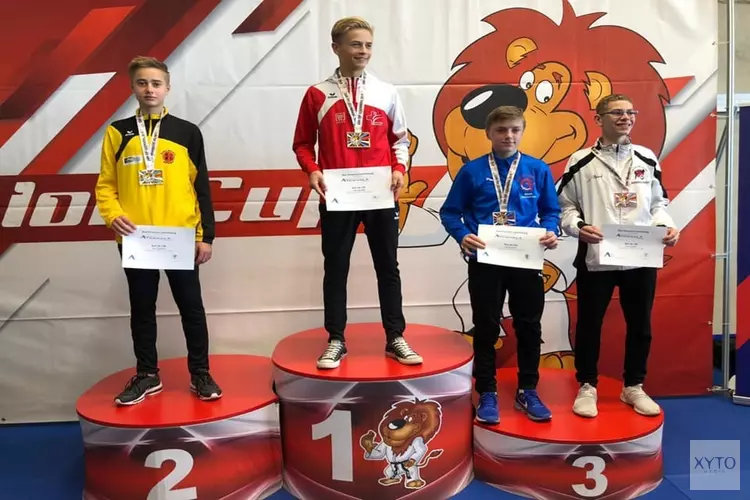 Kenamju karate behaald vier prijzen tijdens lion cup 2019