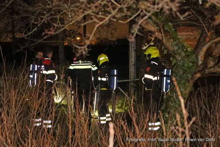 Poging tot brandstichting bij voormalig spoorwachtershuisje