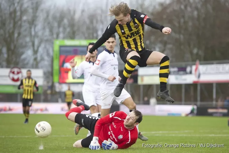 Rijnsburgse Boys wint subtopduel van Koninklijke HFC