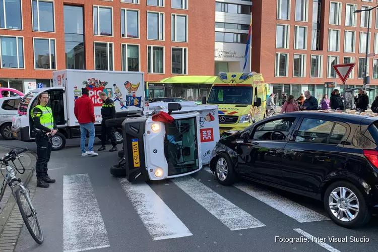 Bezorgauto van Pic-Nic op z&#39;n kant