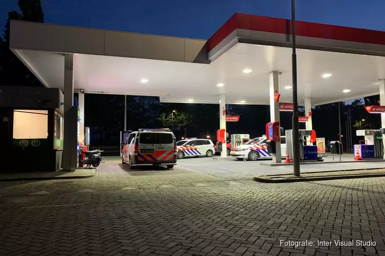 Overval in winkel tankstation Haarlem