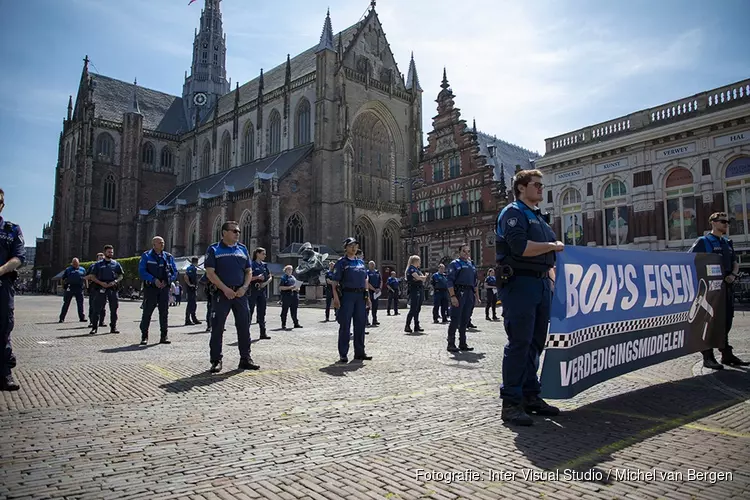 Handhavers aanstaande woensdag opnieuw in protest