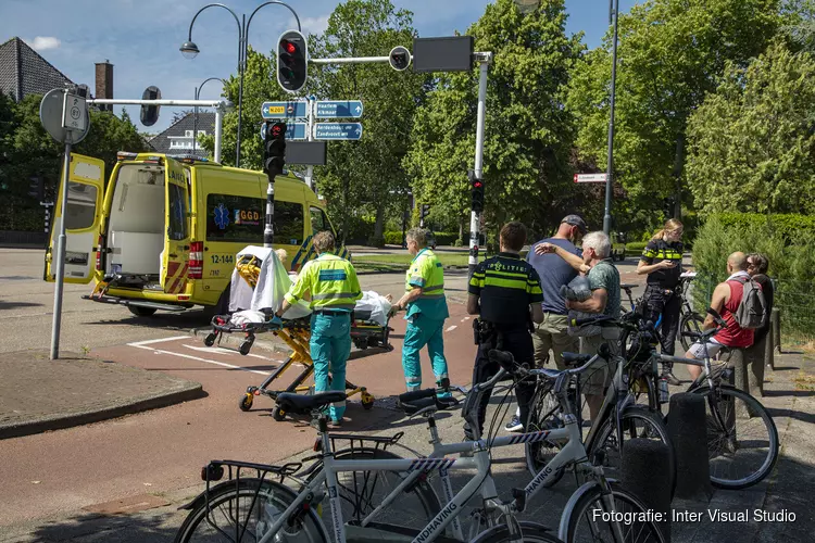 Fietsers in botsing op de Heemsteedse Dreef