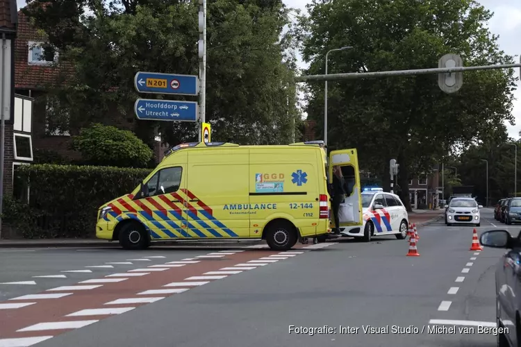 Fietser gewond bij ongeval in Heemstede