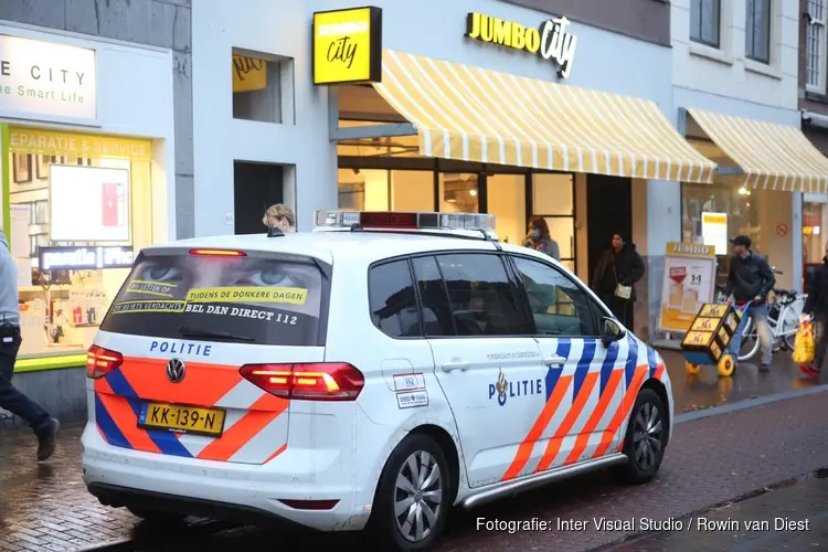 Politie zoekt man na overval Haarlem