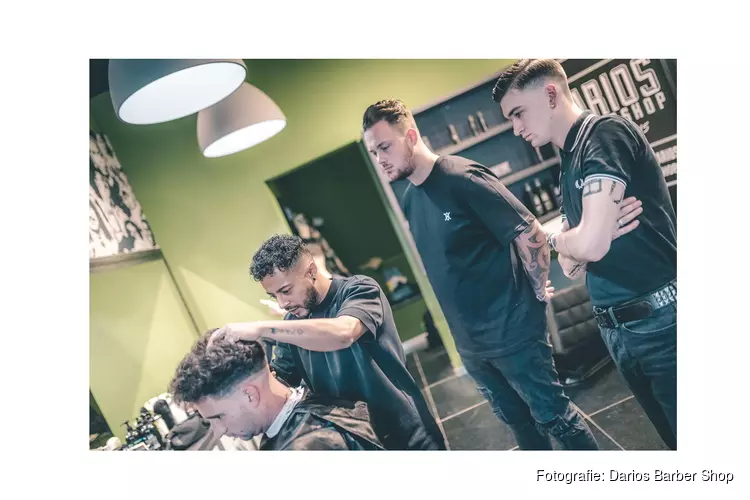 Darios Barbers & education bestaat 5 jaar, opent barberopleiding in Haarlem