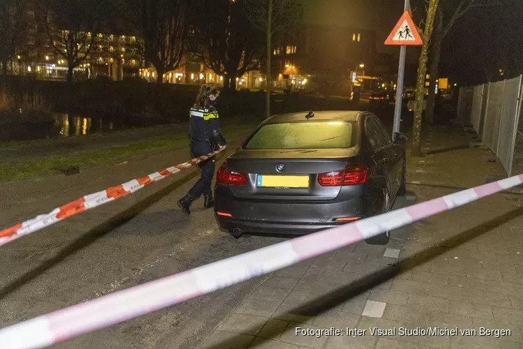 Auto in de brand gestoken aan de Jan Prinslaan in Haarlem