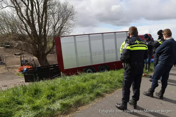 Dieren in beslag genomen in Spaarndam