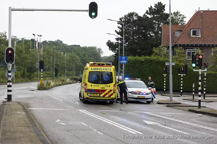 Scooterrijder gewond na ongeval op de Zuiderhoutlaan in Haarlem