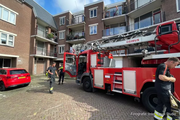 Kleine brand in appartement in Haarlem