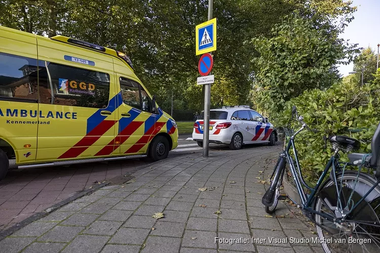 Fietsster gewond na botsing met auto in Heemstede