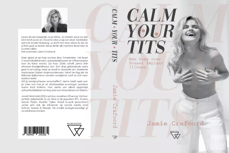 Jamie Crafoord lanceert op 25 november haar boek ‘Calm Your Tits’ in Amsterdam