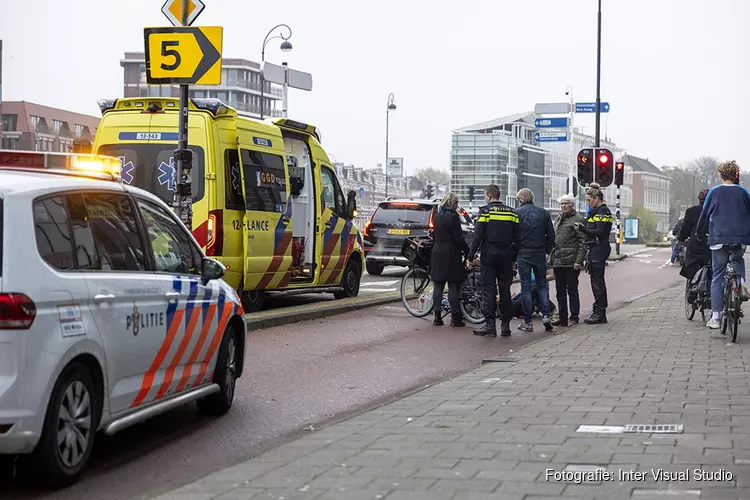 Vrouw gewond bij ongeval op de Zijlsingel in Haarlem