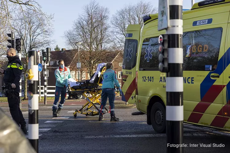 Ongeval op het Prinsen Bolwerk in Haarlem