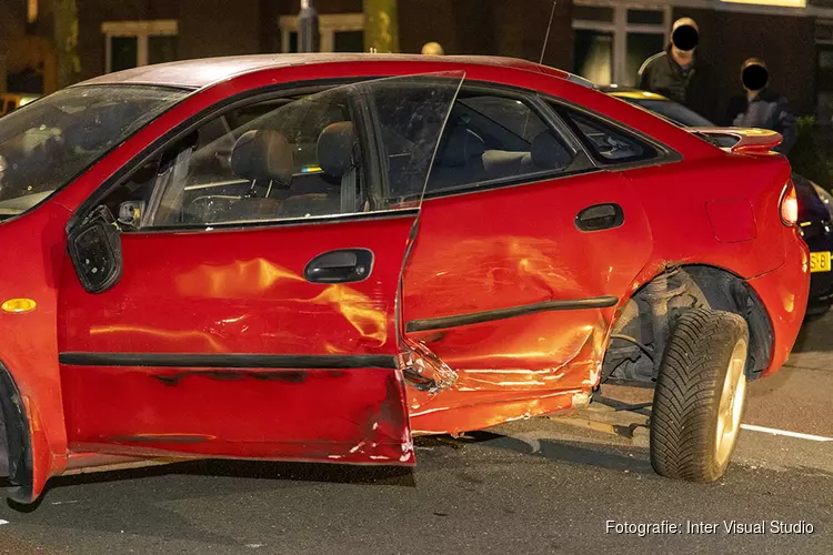 Schade bij ongeval op de Bernadottelaan in Haarlem