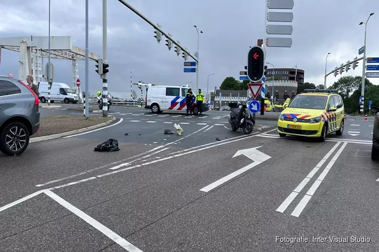 Scooterrijder gewond na aanrijding Heemstede