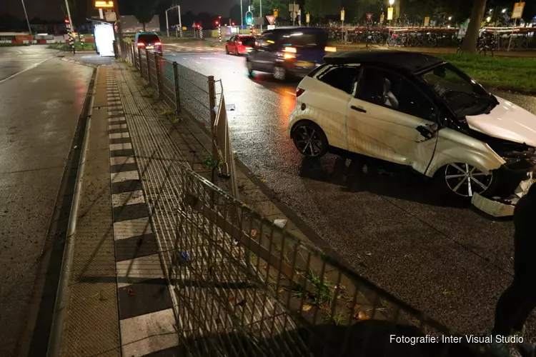 Eenzijdig ongeval met brommobiel in Haarlem