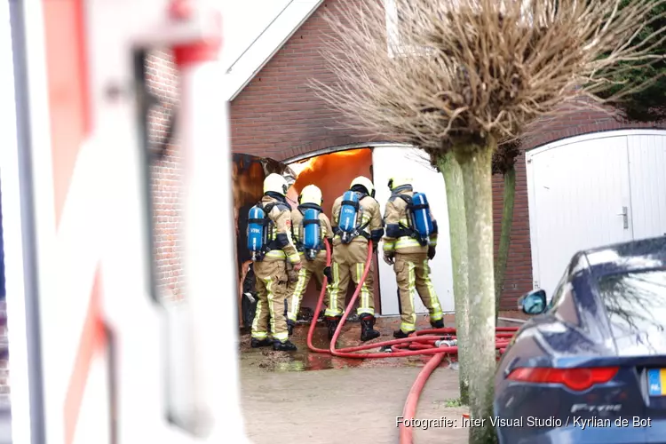 Schuur uitgebrand in Heemstede