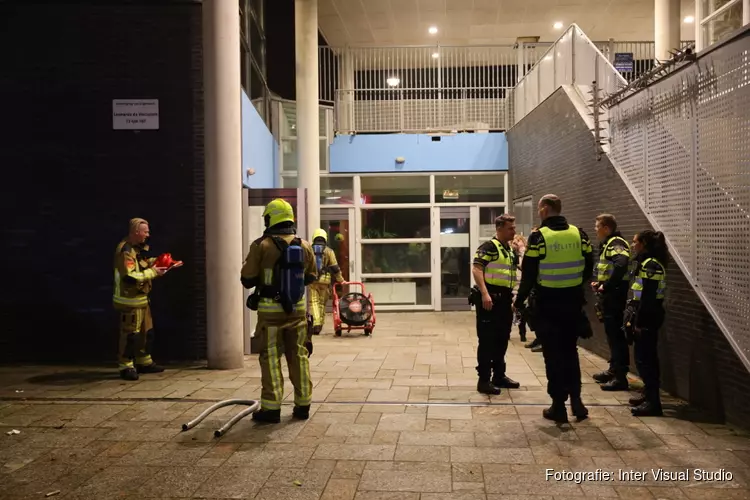 Brand blijkt rookontwikkeling door vuurwerk in Haarlem