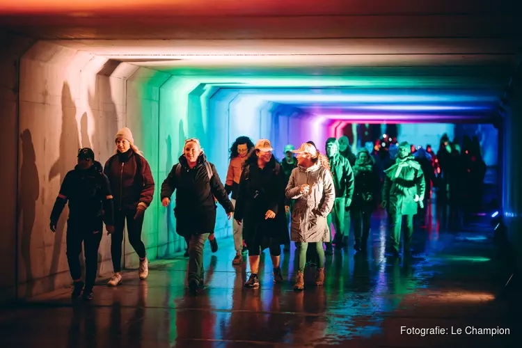 6.500 wandelaars stralen tijdens 2e editie Zandvoort Light Walk