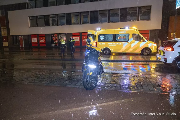 Maaltijdbezorger gewond bij ongeval op de Spaarndamseweg