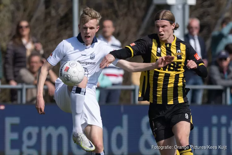 Koninklijke HFC verrast titelkandidaat Rijnsburgse Boys