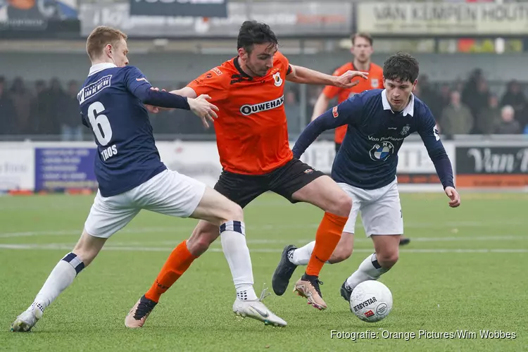 Koninklijke HFC pakt punt bij koploper Katwijk