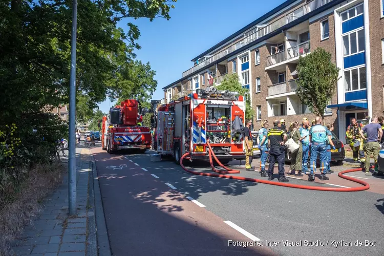 Persoon gewond bij binnenbrand in Haarlem