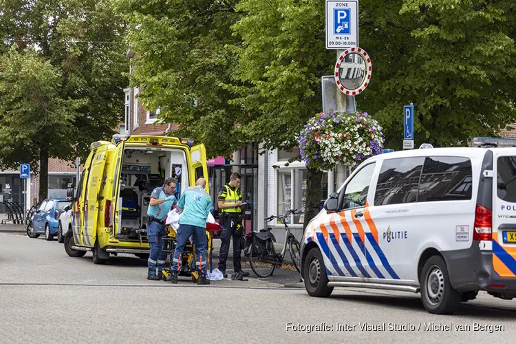 Fietser gewond bij ongeval op Bloemendaalseweg