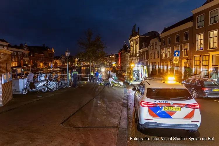 Man mishandeld op Spaarne in Haarlem