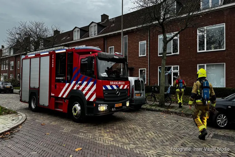 Korte brand in keuken van woning in Haarlem