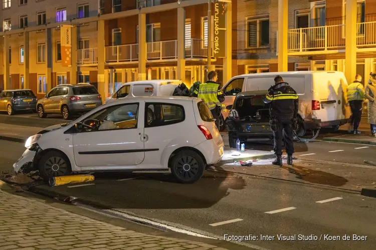 Gewonde bij botsing op Spaarndamseweg