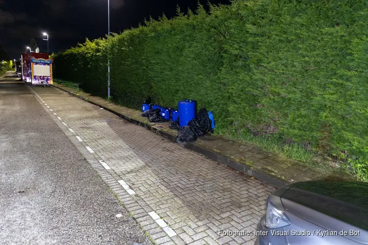 Opnieuw drugsafval gedumpt in Haarlem