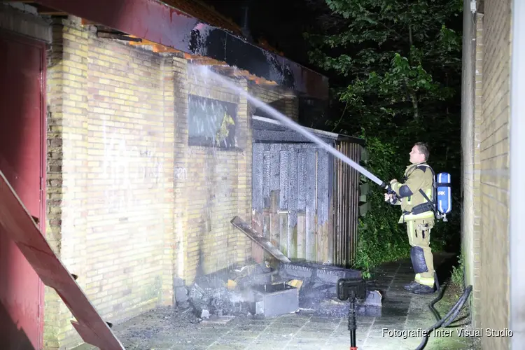 Bloemist slachtoffer van vermoedelijke brandstichting