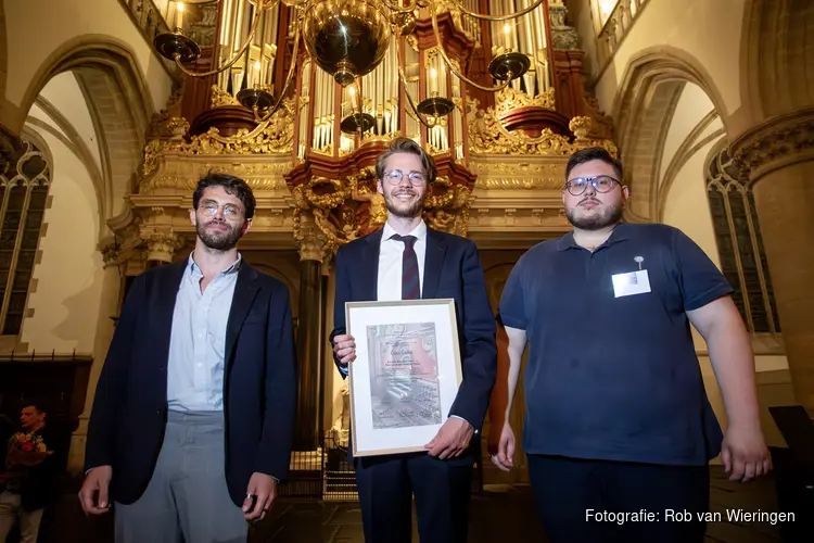 Het 55e Internationaal Orgelimprovisatieconcours Haarlem is gewonnen door Enno Gröhn