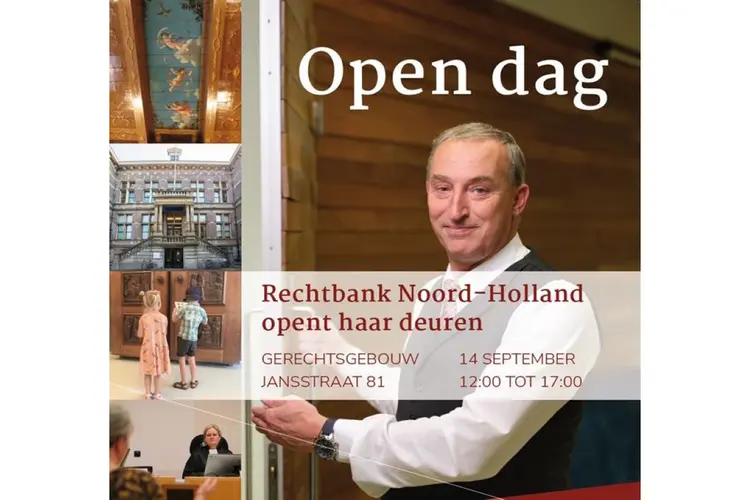 Open dag rechtbank in Haarlem