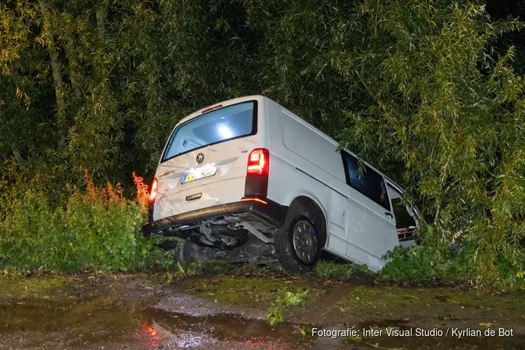 Beschonken automobilist aangehouden na eenzijdig ongeval