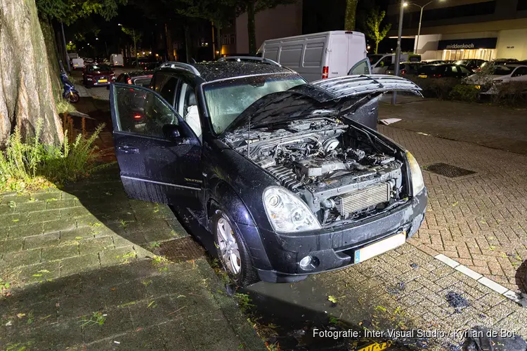 Opnieuw een autobrand in Haarlem