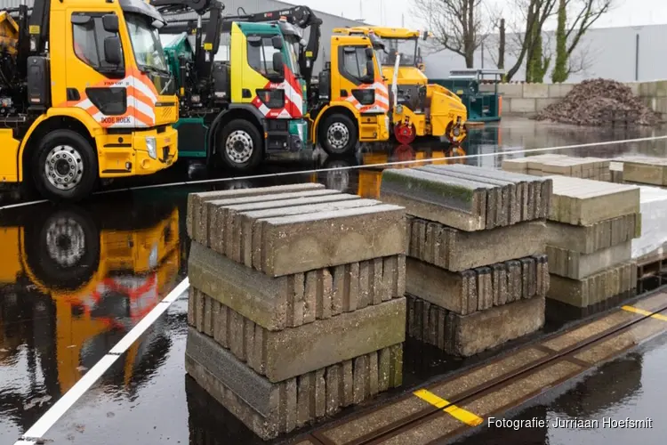 Opslagplaats voor herbruikbare bouwmaterialen geopend