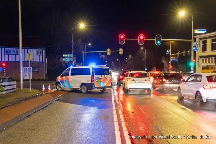 Kopstaartbotsing in Heemstede, veel hulpdiensten maar geen gewonden