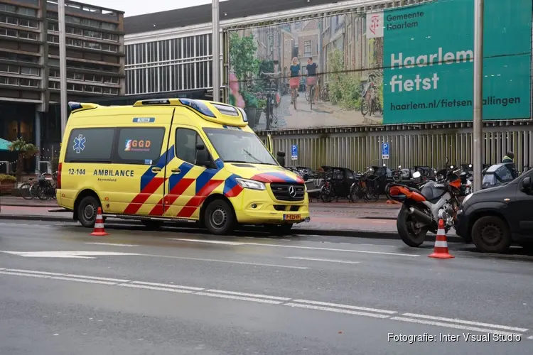 Motorrijder gewond geraakt op Kennemerplein in Haarlem