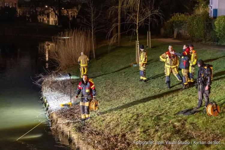 Grote zoekactie na mogelijk te water geraakt persoon in Haarlem